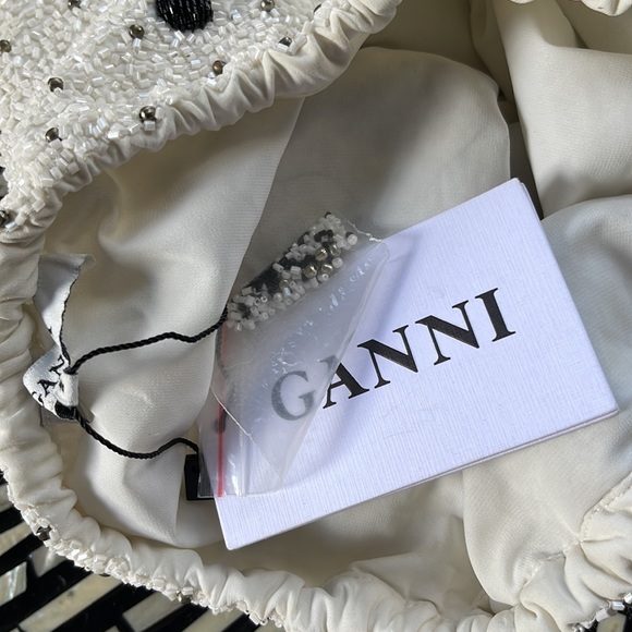 Ganni beaded bag/backpack - Picture 5 of 6
